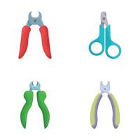 Set of cartoonstyle hand tool illustrations vector