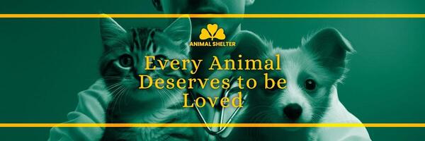 Green Animal Foundation Social Service Twitter Header template