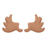 Two hands making a heart shape with fingers forming the top arches vector