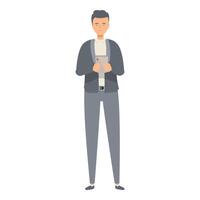 Young manager is using a tablet, possibly for work or communication vector
