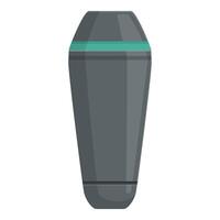 Heavy missile warhead pointing upwards ready to explode vector