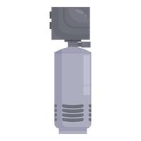 Water filter system purifying tap water for drinking vector