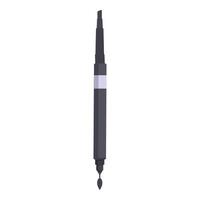 Black marker pen with closed cap standing up vector