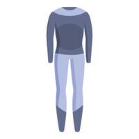 Thermal underwear protecting from cold weather conditions vector