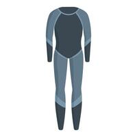 Professional diving suit for exploring the depths of the ocean vector