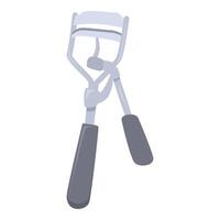 Eyelash curler enhancing beauty routine for long lushes vector