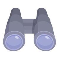 Binoculars zooming in on something interesting in the distance vector