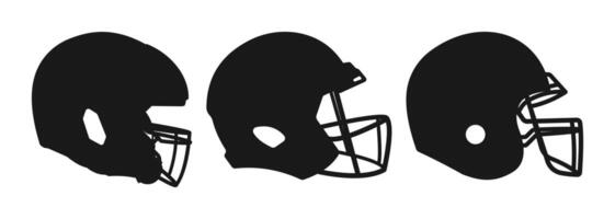 american football helmet drawing black vector