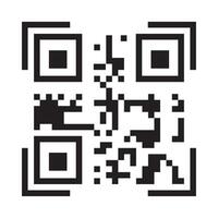qr code design template vector