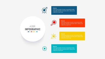 Three Step Infographic label design template with line icons. process steps diagram, presentations, workflow layout, banner, flow chart, info graph illustration. vector