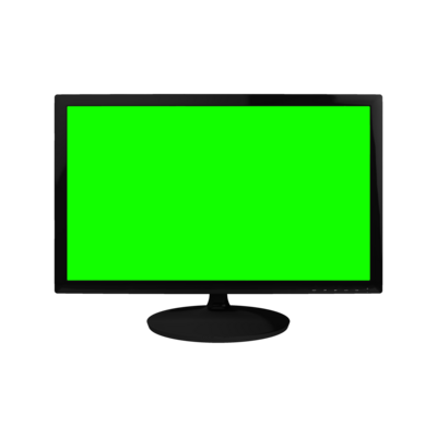 Computer Green Screen PNGs for Free Download
