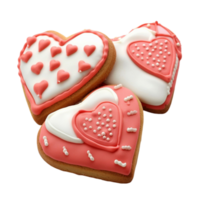 Heartfelt Baking Creating Delicious Heart Cookies png