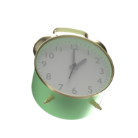 vintage clock image 3d rendering. png