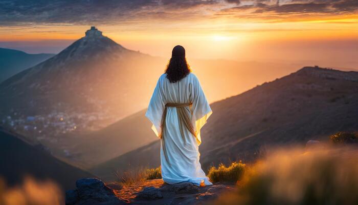 Jesus Praying Stock Photos, Images and Backgrounds for Free Download