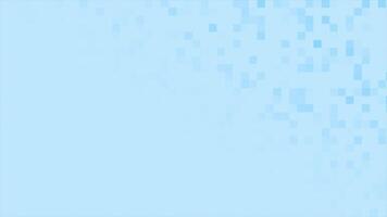 royal blue color simple and classy hi-tech box pattern geometrical tech background video