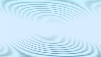 royal blue color parallel lines with wavy pattern minimal geometrical background video