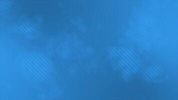 royal blue color Smoke and mist textured with parallel lines abstract background video