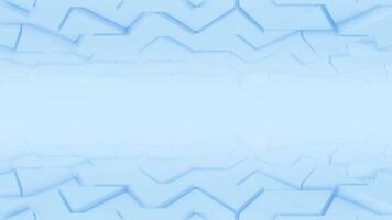 Royal blue color simple and elegant 3d squares geometrical futuristic background for professional or business purpose video