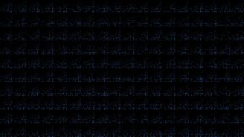 Royal blue color hi-tech circular dots abstract design half tone slow motion futuristic geometrical loop able background video