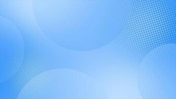 royal blue color Abstract background with circles and halftone dots pattern. royal blue backdrop background video