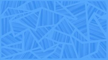 Royal blue color abstract design parallel lines pattern Royal blue geometrical shapes loop able background video
