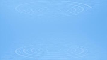 Royal blue color 3d empty space stage with rotating circular disc technology background video