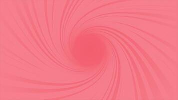 Red color futuristic 3d cartoonistic tunnel geometrical loop able background for corporate use video