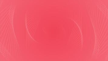 Red color elegant rotating swirl pattern abstract design geometrical futuristic background for business use video