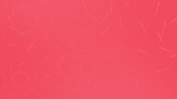 Red color floral pattern simple and beautiful elegant background video