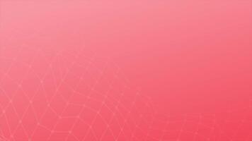 Simple and elegant lines and dots design mesh pattern beautiful abstract geometrical background video