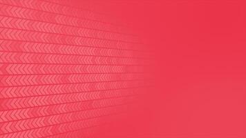 3D Red color tiles moving slowly geometrical empty space futuristic background video