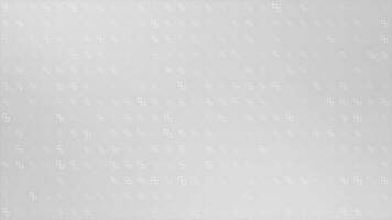 White and Black simple box pattern appearing and disappearing geometrical minimal abstract loopable background video