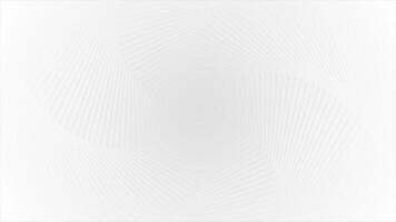 White and Black simple and elegant hexagonal repeating pattern geometrical loop able background video