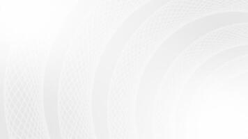 White and Black rotating circular pattern complex geometrical abstract loop able background video