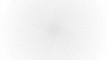 White and Black abstract pattern web like structure rotating geometrical abstract looped background video