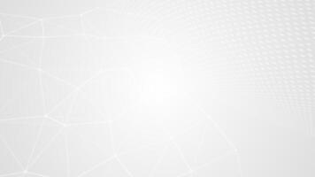White color abstract modern design low poly pattern geometrical seamless loop able background for presentation video
