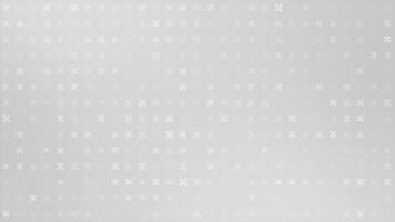 White and Black simple square pattern appearing and disappearing geometrical minimal loop able background video