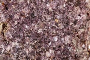 Macro of a chromium kyanite mineral stone on white background photo