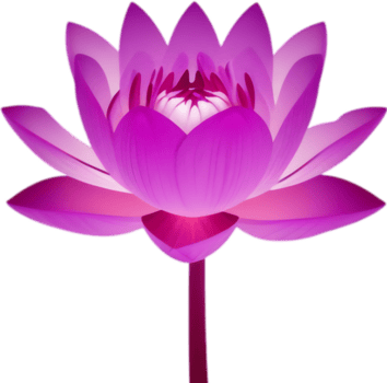 delicado loto floraciones con sereno belleza. ai-generado. png