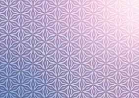 Abstract mandala purple flower pattern gradient background vector
