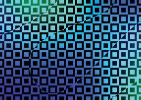 Square blue pattern abstract gradient background vector
