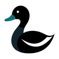 Canvasback duck knocks icon illustration vector