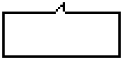 8bit retro game pixel art speech bubble balloon icon sticker memo keyword planner text box banner png
