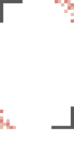 8bit retro game pixel art colorful speech bubble balloon icon sticker memo keyword planner text box banner png