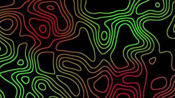 Colorful abstract pattern with intersecting lines and vibrant circles, creating a visually captivating design video
