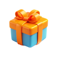 Gift Box 3d Object png