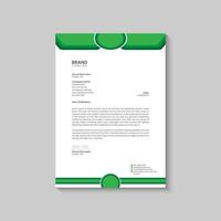 Letterhead Design Template vector