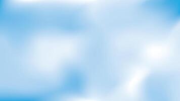 Beautiful clouds, abstract white and blue color gradient background. illustration. vector