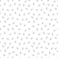 pattern with outlines of fragmented green leaves vector