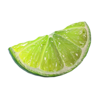 Lemon Slice on Transparent Background png